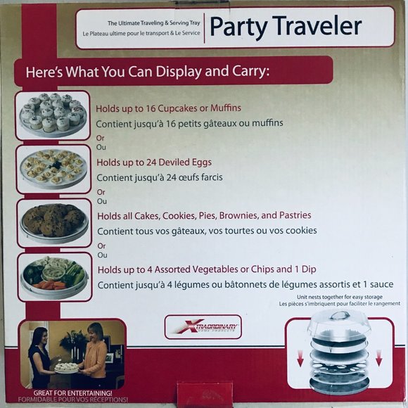 Party Traveler - The Ultimate Traveling and Serving Trays - Picture 7 of 11